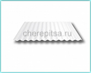 Профнастил МП18-1100 волна покрытие NormanMP цвет RAL 9003 толщина 0,5мм