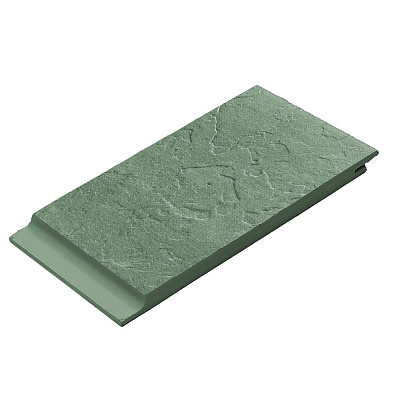 Фиброцементный сайдинг Бетэко Сланец Клик 300×3000×10 мм RAL 6021