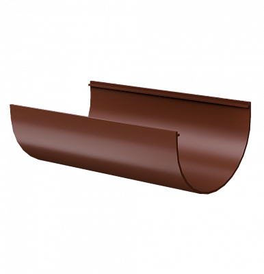 Жёлоб водосточный 1.5 м Комфорт (Comfort) Светло-коричневый Döcke