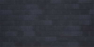 Гибкая черепица Tegola УНИКА РЕКТАНГУЛЯР (UNICA RECTANGULAR) Giada Nero 168