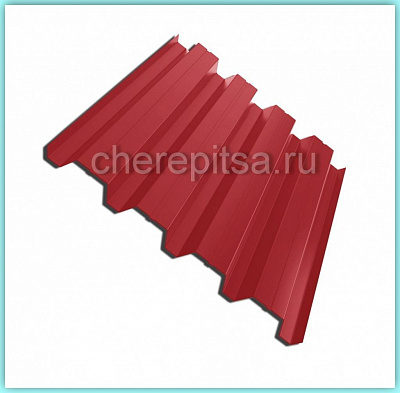 Профнастил H60-845 покрытие Полиэстер цвет RAL 3011 толщина 0,5мм