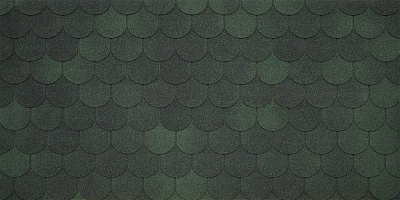 Гибкая черепица Tegola АССИЗИ (ASSISI) Verde 473