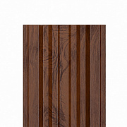 Штакетник МП TRAPEZE-T 16,5х118 (ECOSTEEL-01-МореныйДуб-0.5)