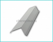 Планка торцевая PE 95x120x2000x0,4мм покрытие Полиэстер цвет RAL 7004 длина 2м толщина 0,4мм