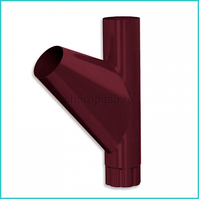 Тройник трубы Foramina PUR D100 цвет RAL 3005
